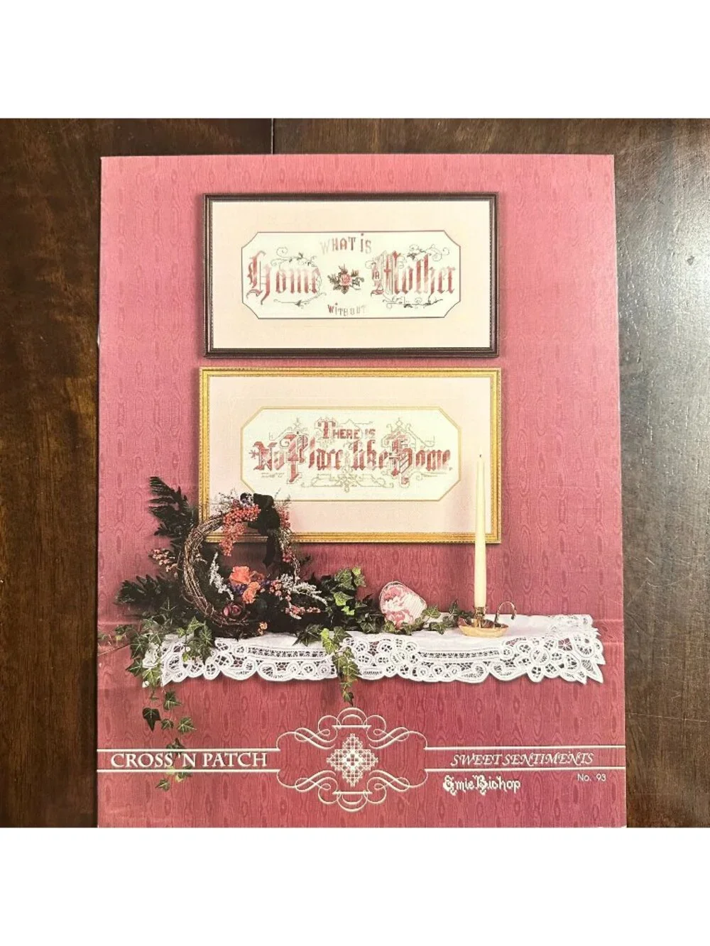 CrossN Patch Sweet Sentiments No. 93 Embroidery Pattern Booklet